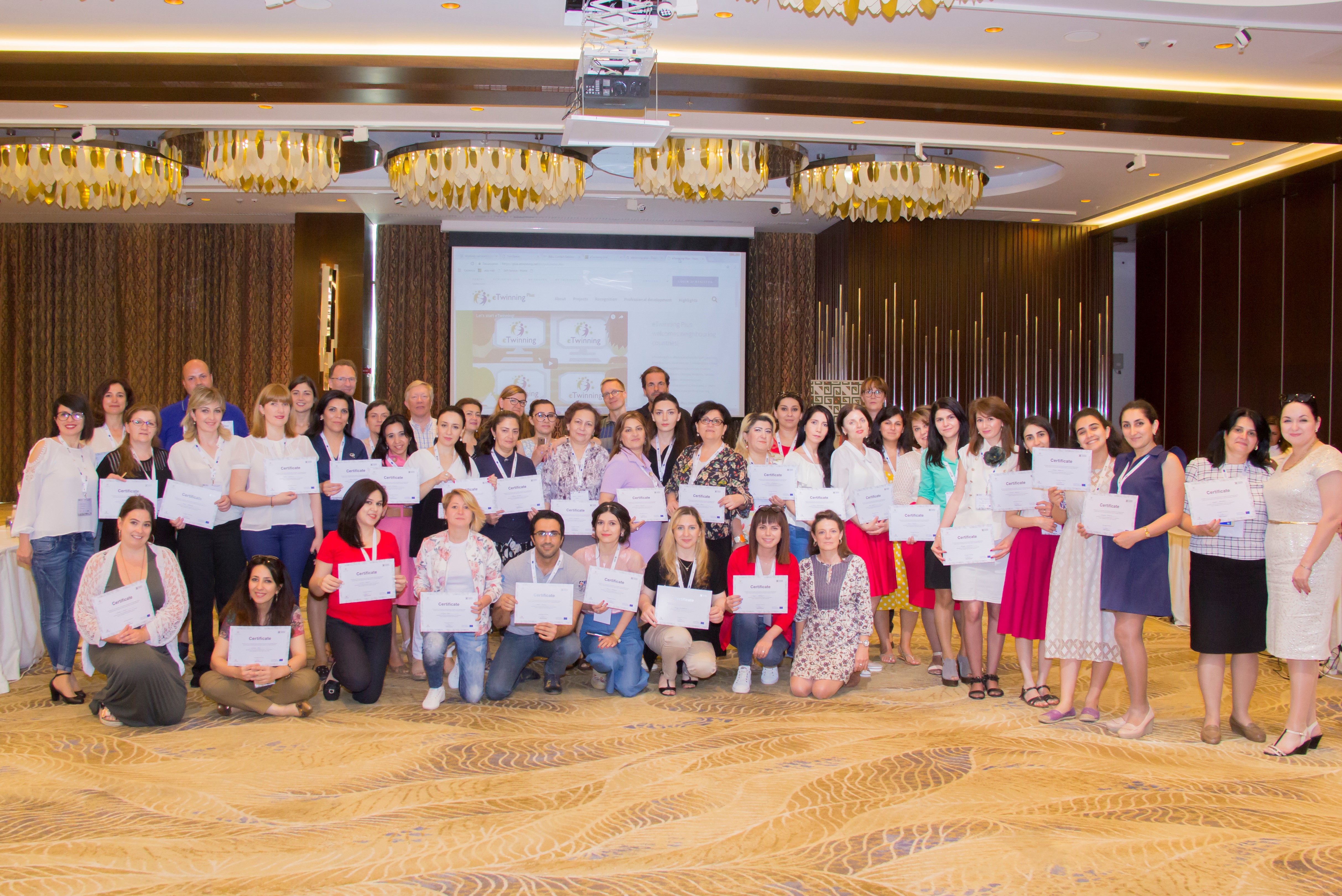 eTwinning Azerbaijan held a multilateral Contact Seminar on 23-25 May 2018